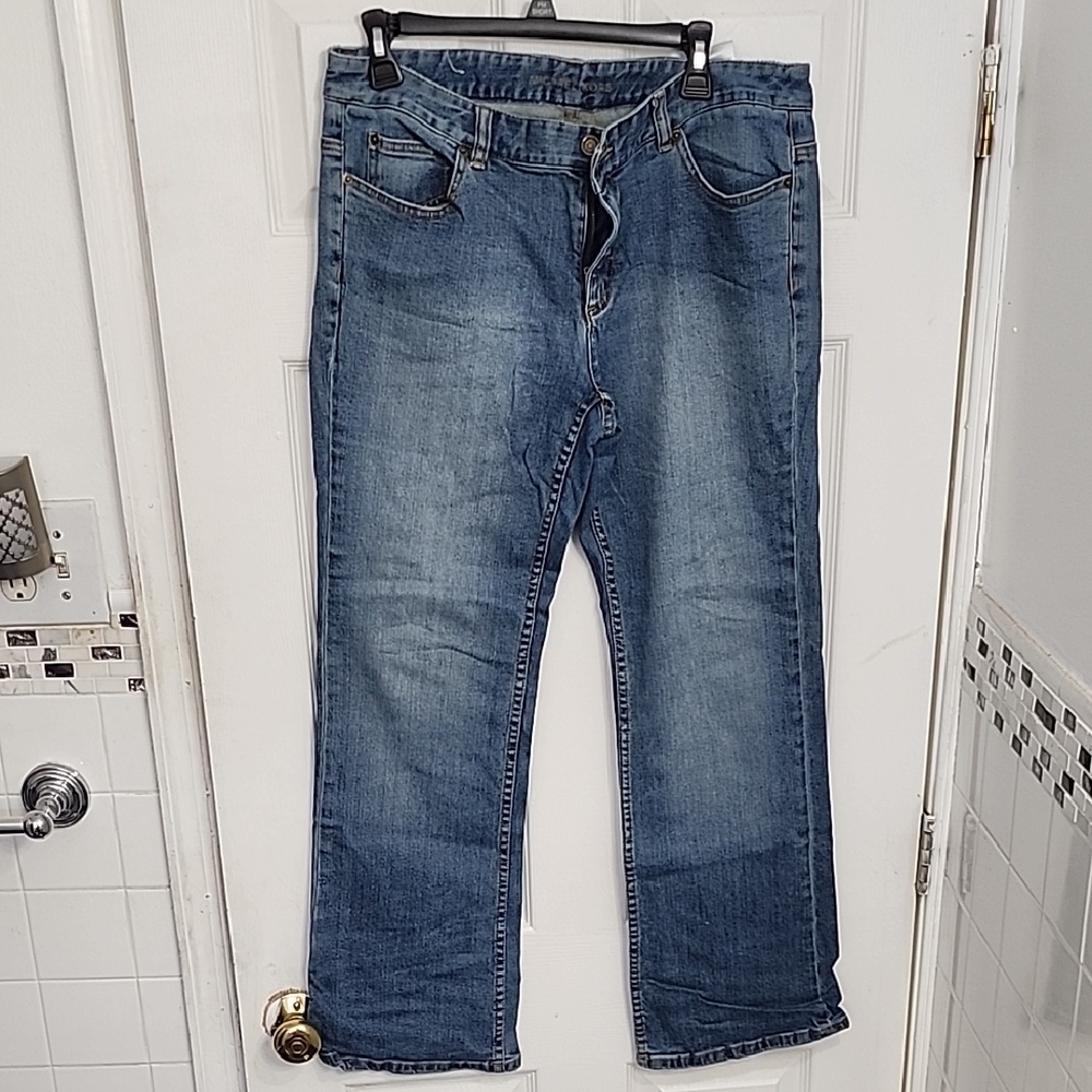 Michael Kors Vintage Wash Straight Leg Jeans Size 12